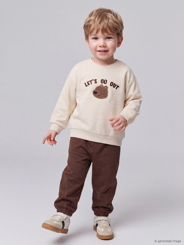 LCW baby Nakışlı Erkek Bebek Takım