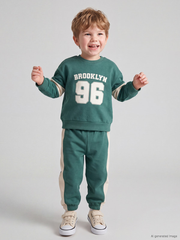 LCW baby Brooklyn Printed Baby Boys' Set