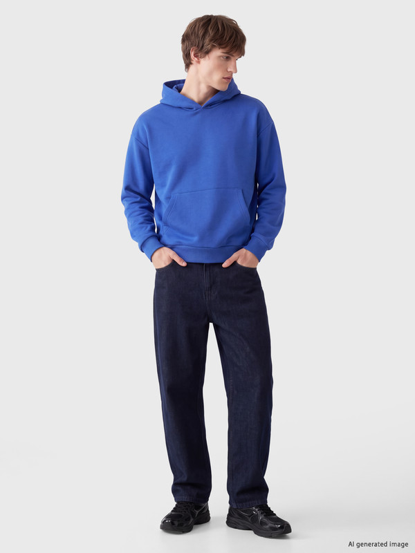 XSIDE Erkek Kalın Hoodie