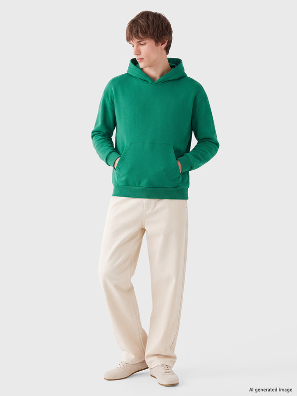 XSIDE Erkek Kalın Hoodie