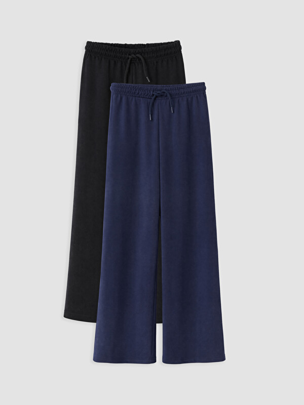 LCW Kids Girl Navy Sweatpants