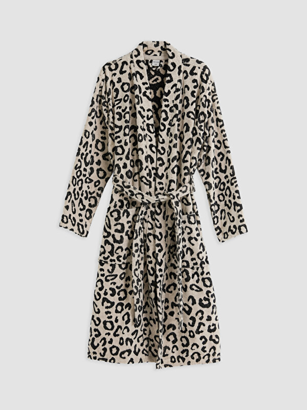 LC WAIKIKI Ženski ogrtač sa leopard śarom za Žene