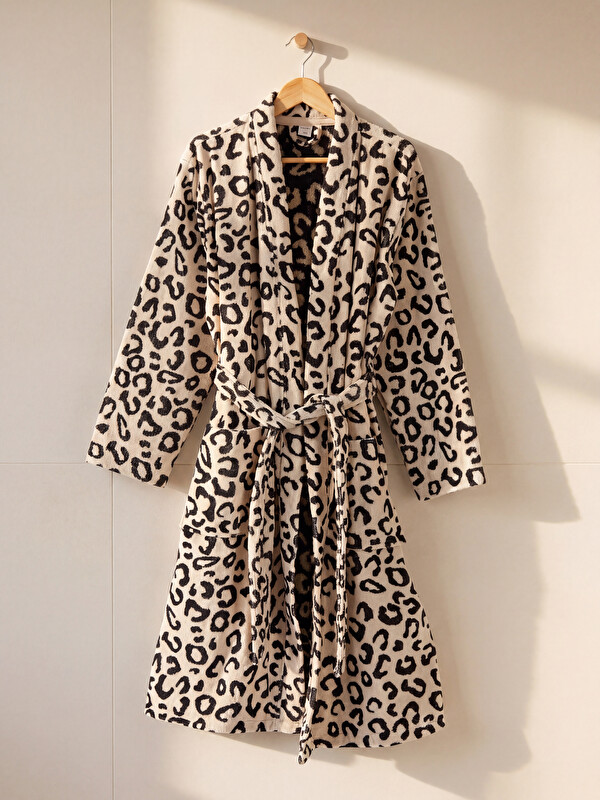 LC WAIKIKI Ženski ogrtač sa leopard śarom za Žene