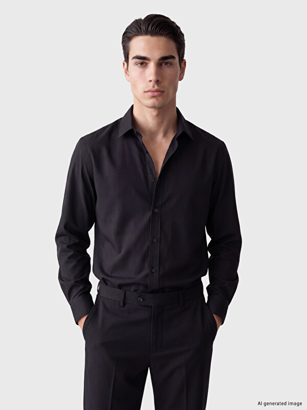LCW ECO Regular Fit Oxford Erkek Gömlek
