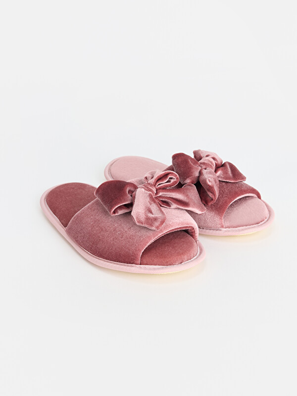 LCW STEPS Bow Detailed Women's Home Slipper