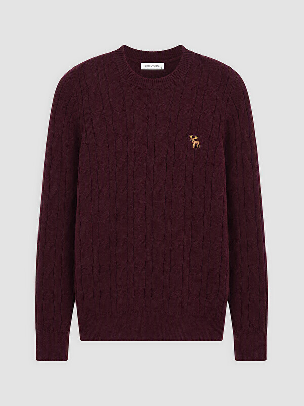 LCW Vision Crew Neck Men's Knitwear Sweater
