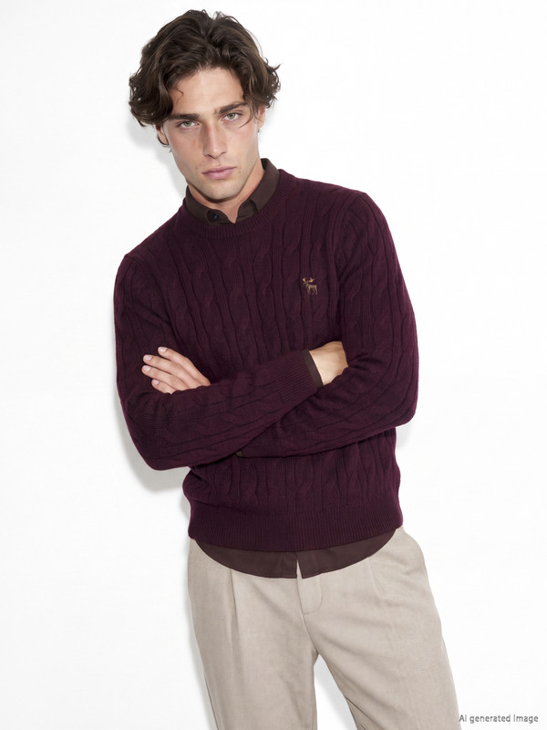 LCW Vision Crew Neck Men's Knitwear Sweater