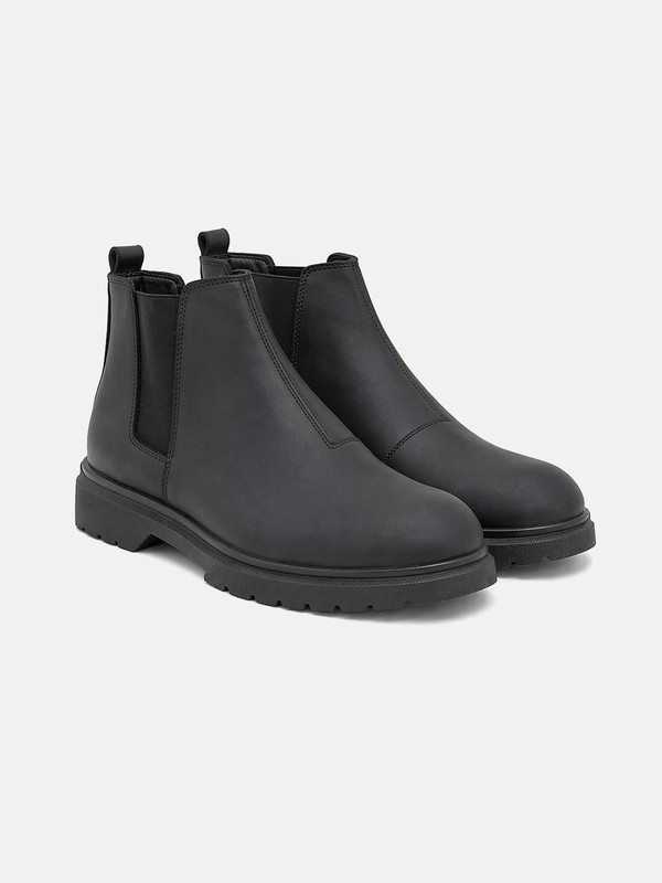 LCW STEPS Genuine Leather Men's Chelsea Boot