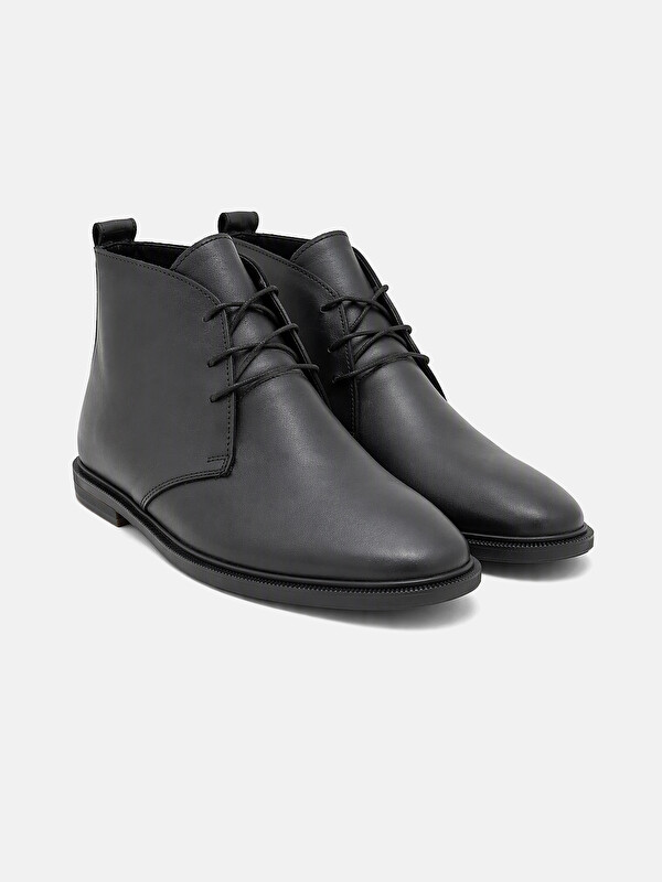 LCW STEPS Genuine Leather Men's Boot