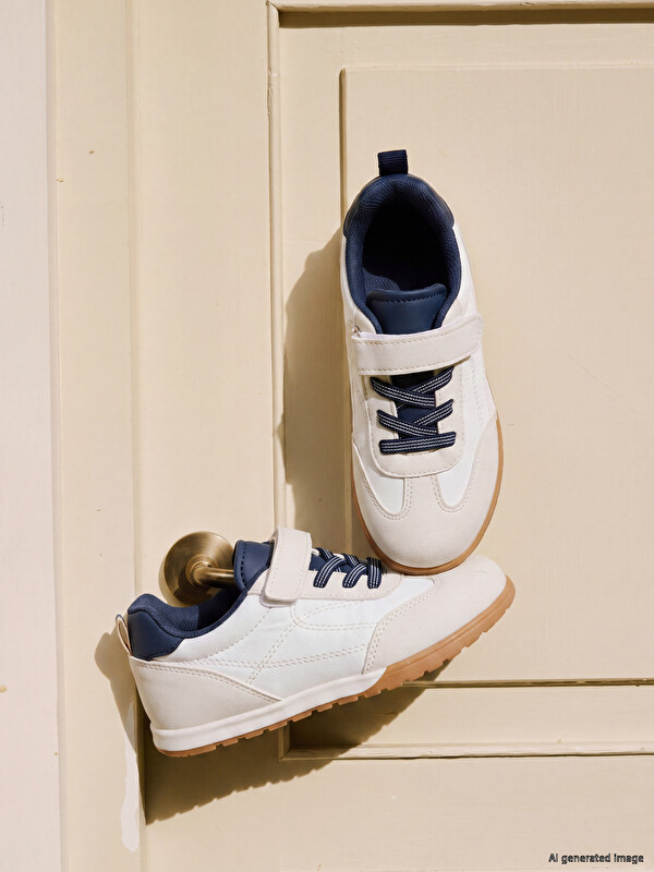 LCW STEPS Cırt Cırtlı Erkek Çocuk Sneaker