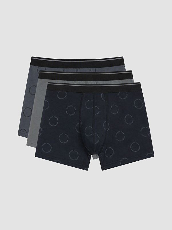LC WAIKIKI Cotton Stretchy Men's Boxer 3-pack