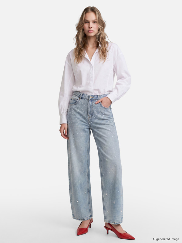 LCW Jeans Pocketed Balloon Jean