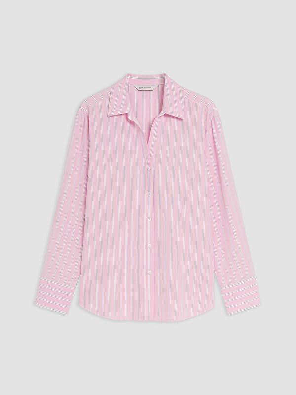 LCW EVERYDAY Striped Poplin Women's Shirt