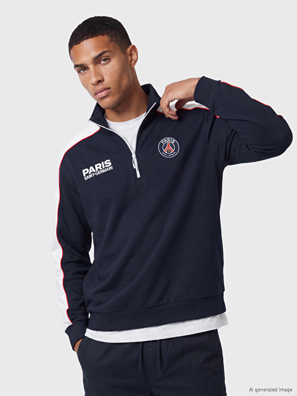 XSIDE ACTIVE Paris Saint-Germain Baskılı Sweatshirt