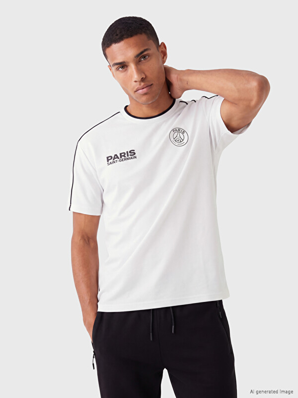 XSIDE ACTIVE Paris Saint-Germain Baskılı Spor Tişört