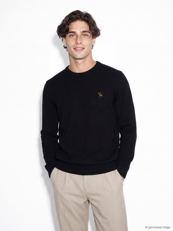 LCW Vision Crew Neck Men's Knitwear Sweater