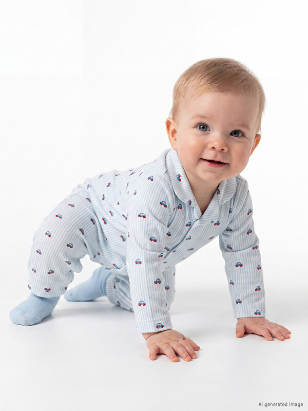 LCW baby Štampani kombinezon za bebe dečake