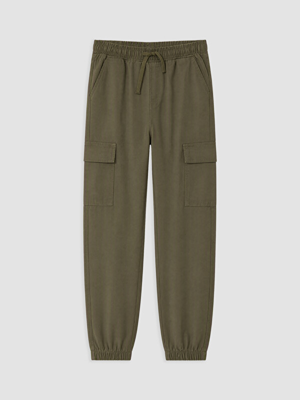 LCW Kids Boy Khaki Jogger Trousers