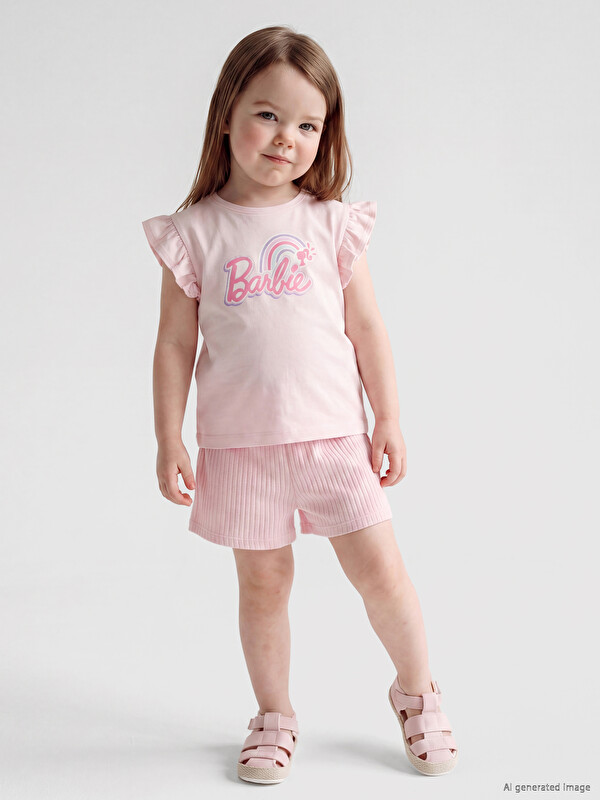 LCW baby Vajzë e vogël Roze Set