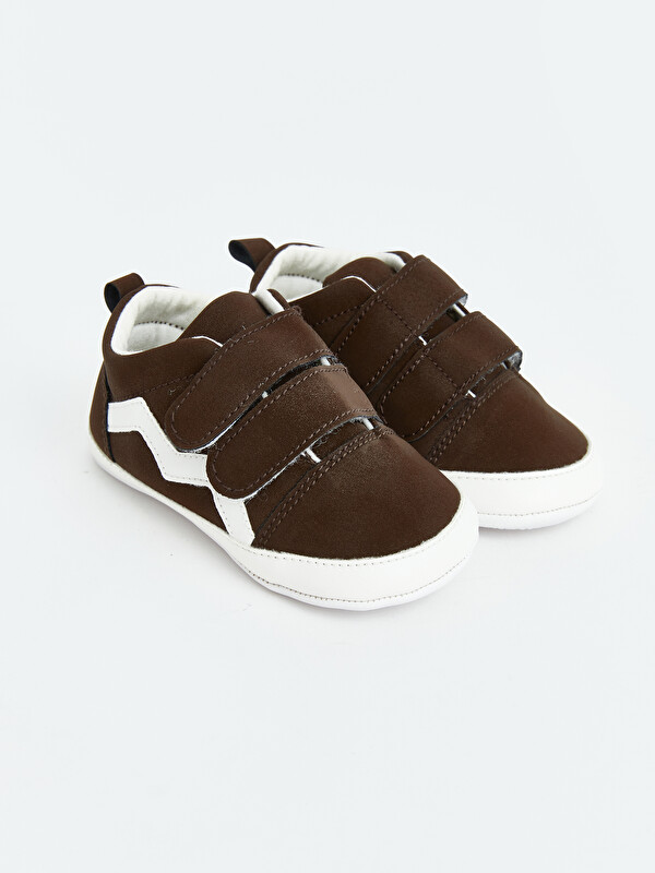 LCW STEPS Baby Boy Brown Pram Shoes