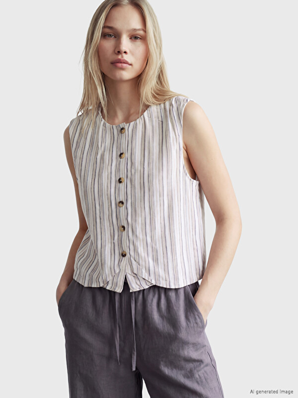 LCW Vision Blouse Rose Femme
