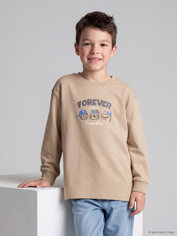 LCW Kids Printed Boys' T-shirt