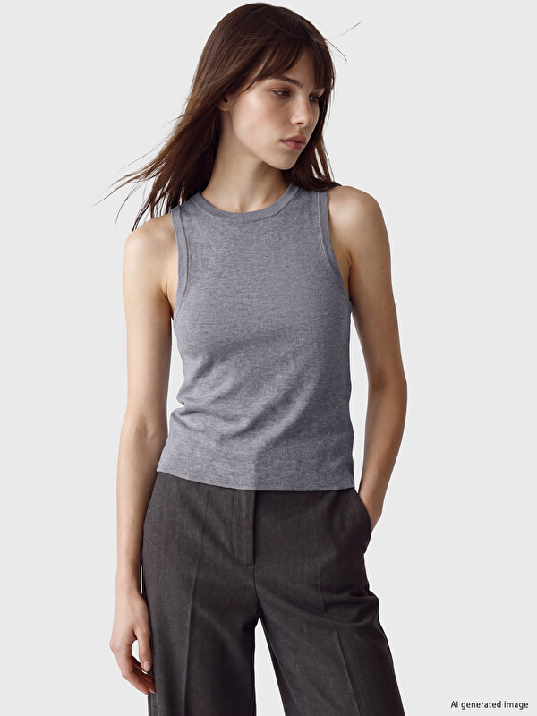 LCW Vision Crew Neck Extra Slim Fit Women's Tank Top