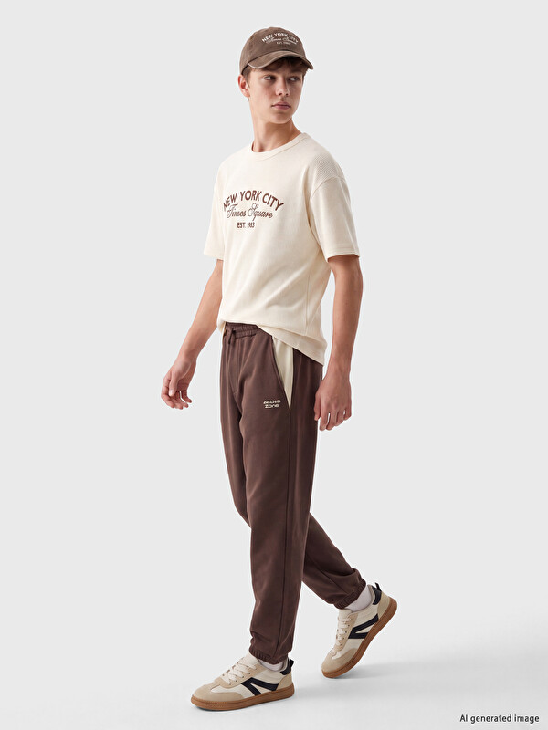 LCW Kids Printed Boys' Jogger Sweatpants