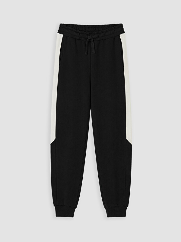 LCW Kids Şerit Detaylı Erkek Çocuk Jogger Eşofman Altı