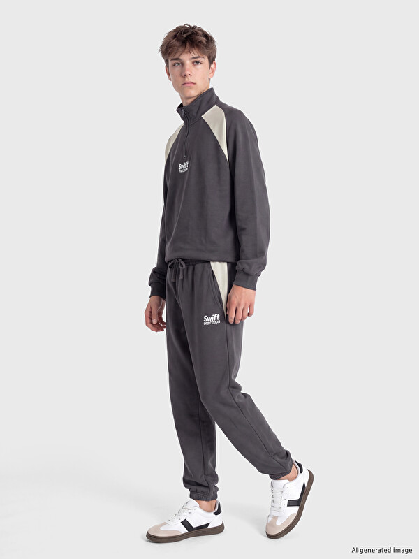 LCW Kids Printed Boys' Jogger Sweatpants