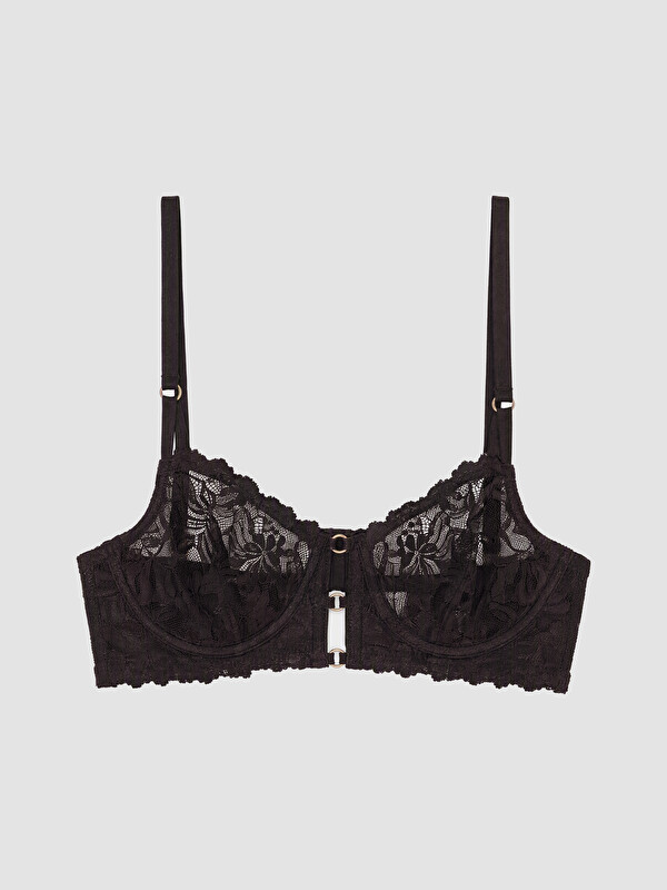 LCW DREAM Wired Non Padded Lace Fancy T-Shirt Bra