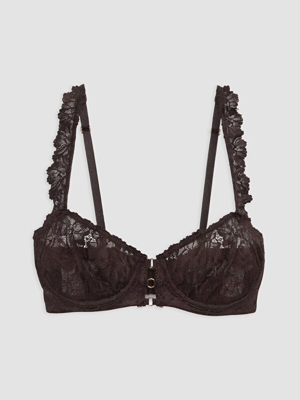 LCW DREAM Wired Non Padded Lace Fancy Bra