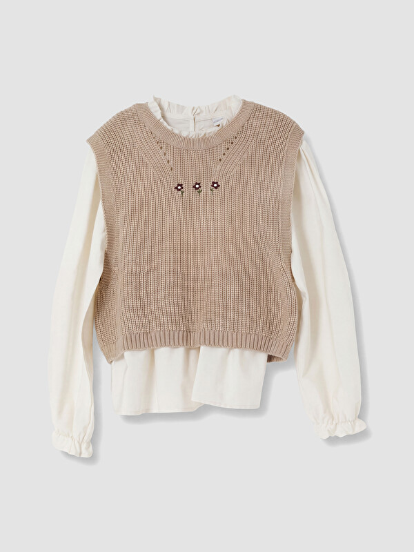 LCW Kids Girls' Shirt and Sweater