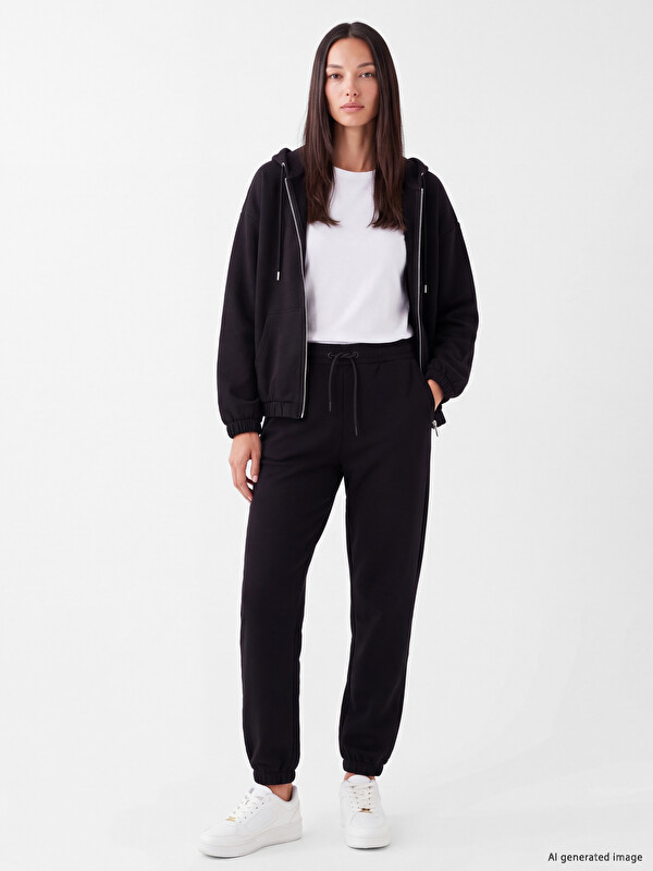 LCW EVERYDAY Pantallona sportive jogger të trasha për gra