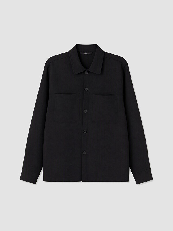 XSIDE Loose Fit Armürlü Erkek Gömlek