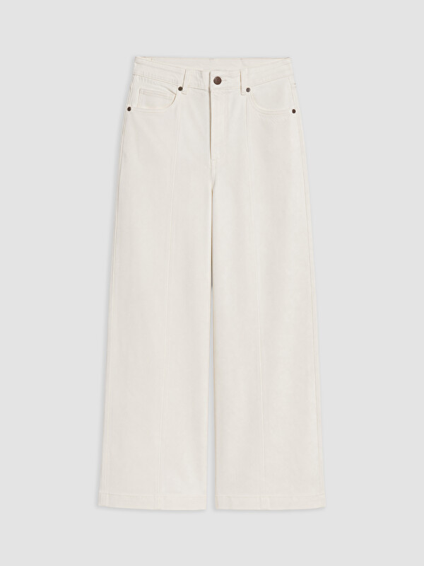 LCW Modest Wideleg Kadın Jean Pantolon