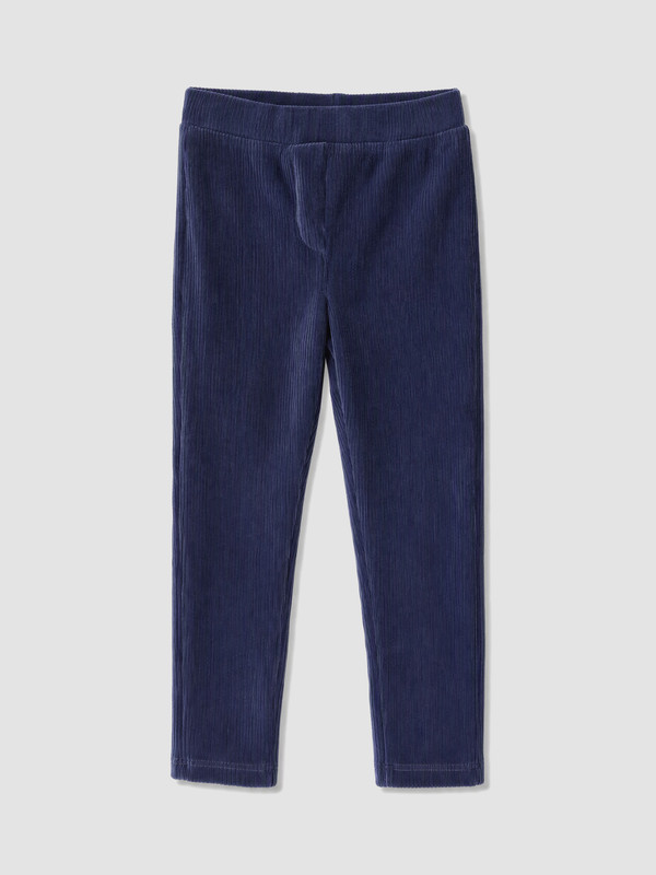 LCW Kids Elastic Waist Girls' Velvet Leggings