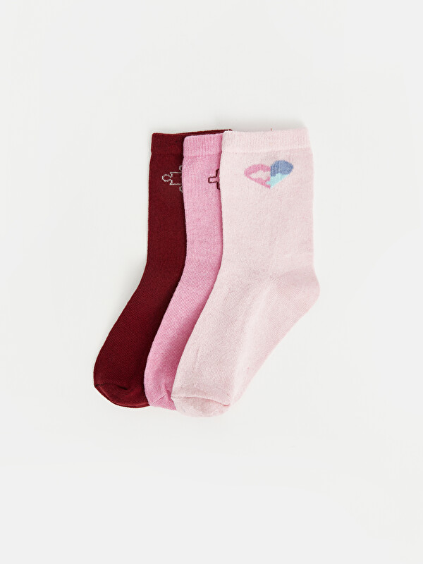 LCW ECO Vajzë Roze Çorape kyçi