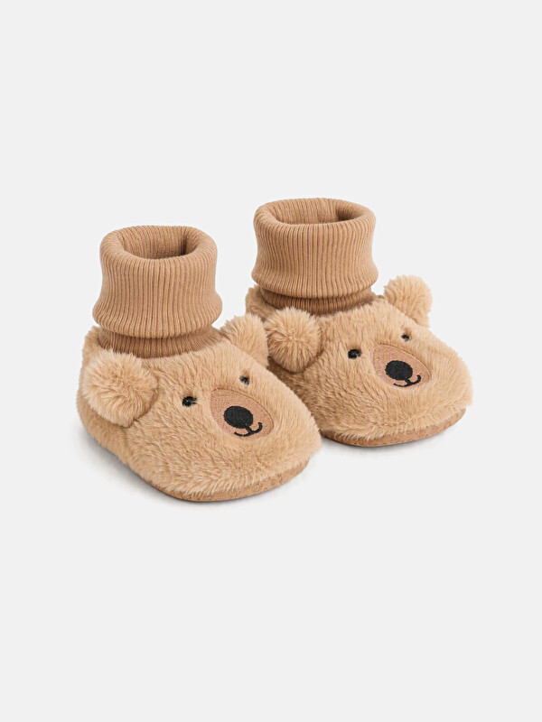 LCW STEPS Animal Figured Baby Boys' With Socks Pre-Walker Shoe