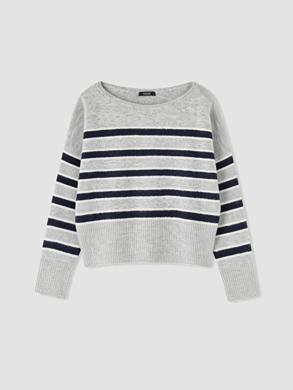 XSIDE Woman Grey Sweater