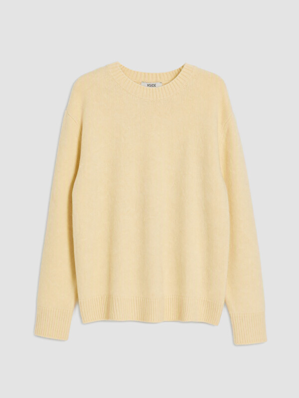 XSIDE Crew Neck Oversize Women's Knitwear Sweater