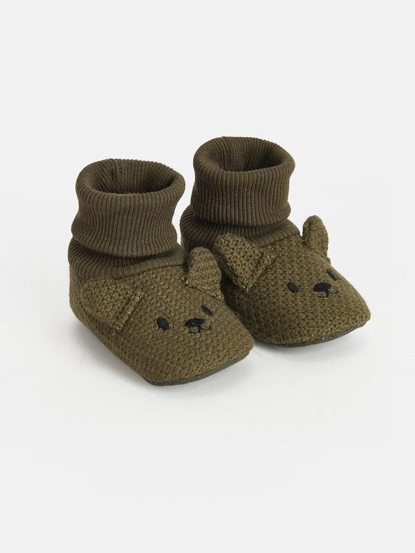 LCW STEPS Baby Boy Khaki Pre-Walker Shoes
