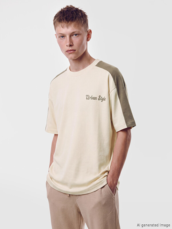LCW Kids Printed Boys' T-shirt