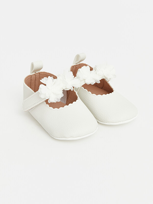 LCW STEPS Cırt Cırtlı Kız Bebek Babet