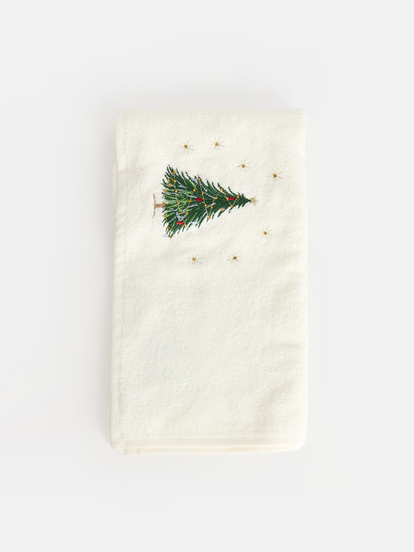 LCW HOME Embroidered Cotton Face Towel 50x80 cm