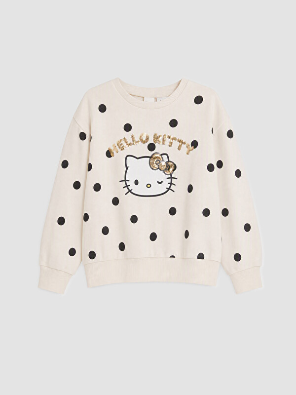 LCW Kids Hello Kitty Kız Çocuk Sweatshirt