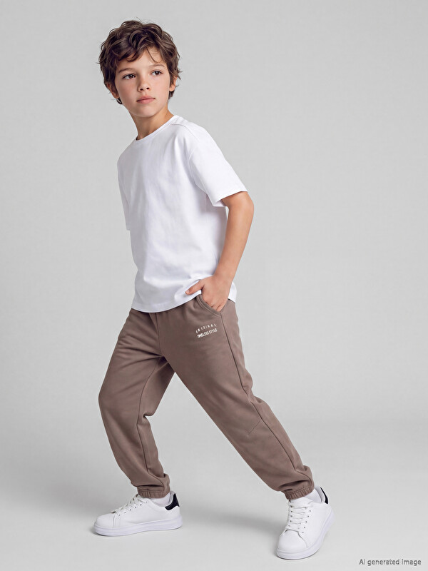 LCW Kids Erkek Çocuk Soft Touch Jogger Eşofman Altı