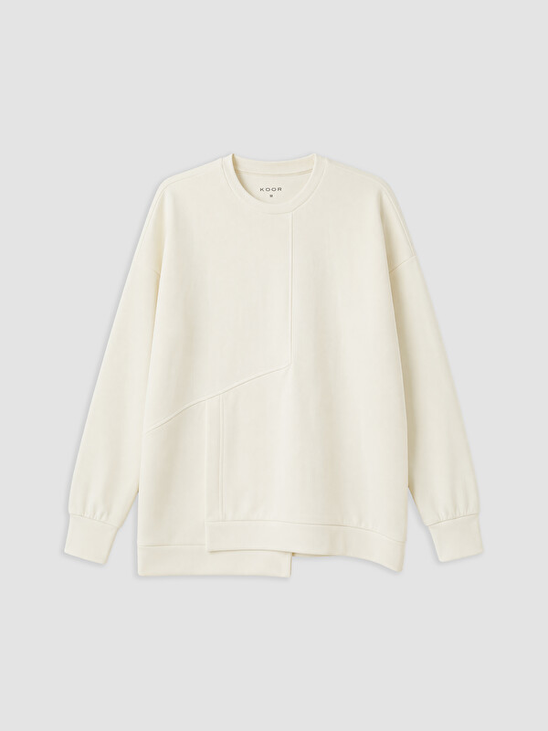 KOOR SPORT Soft Touch Oversize Kadın Sweatshirt