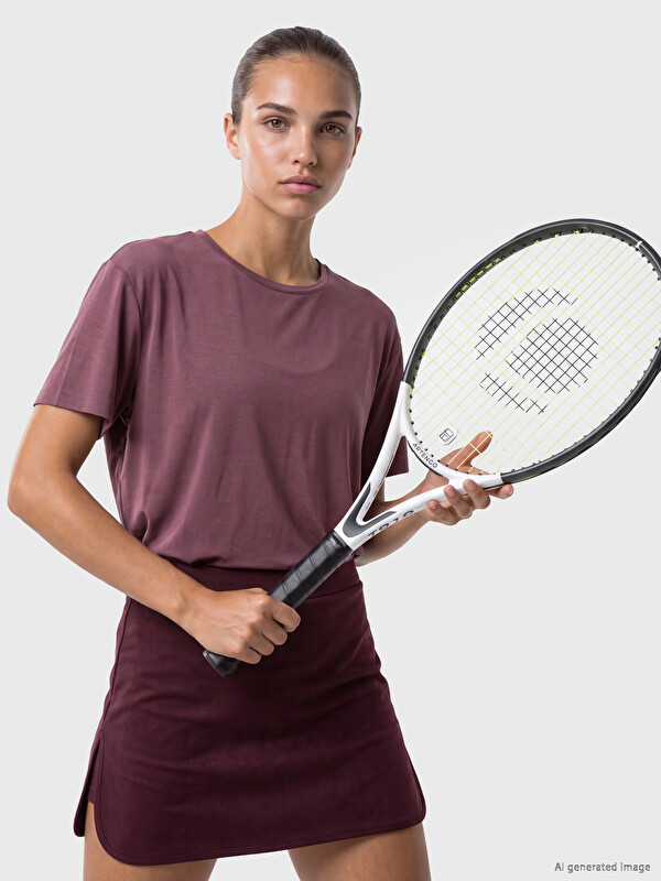 KOOR SPORT Modal Blend Oversize Women's Sports T-Shirt