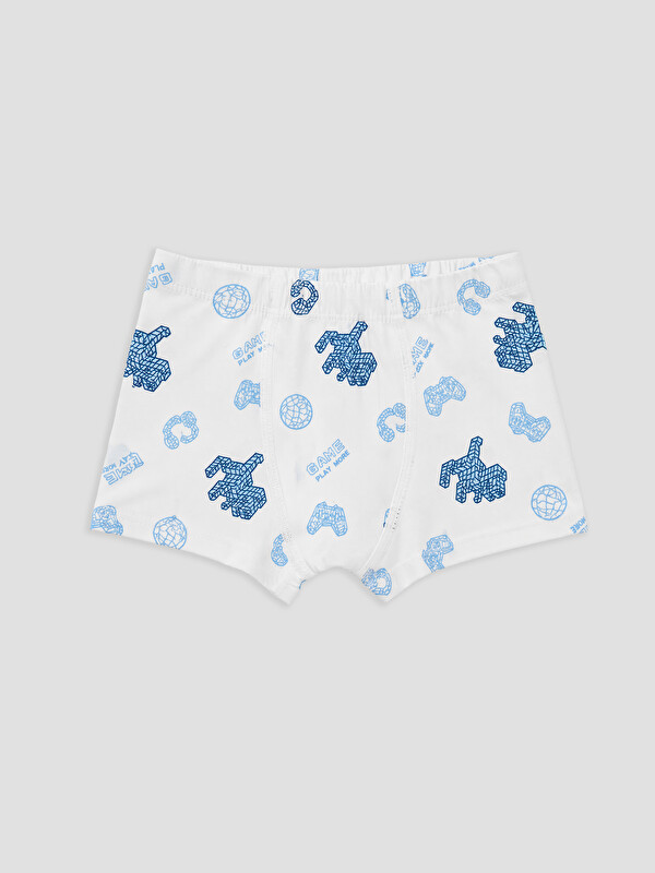 LCW Kids Baskılı Erkek Çocuk Boxer